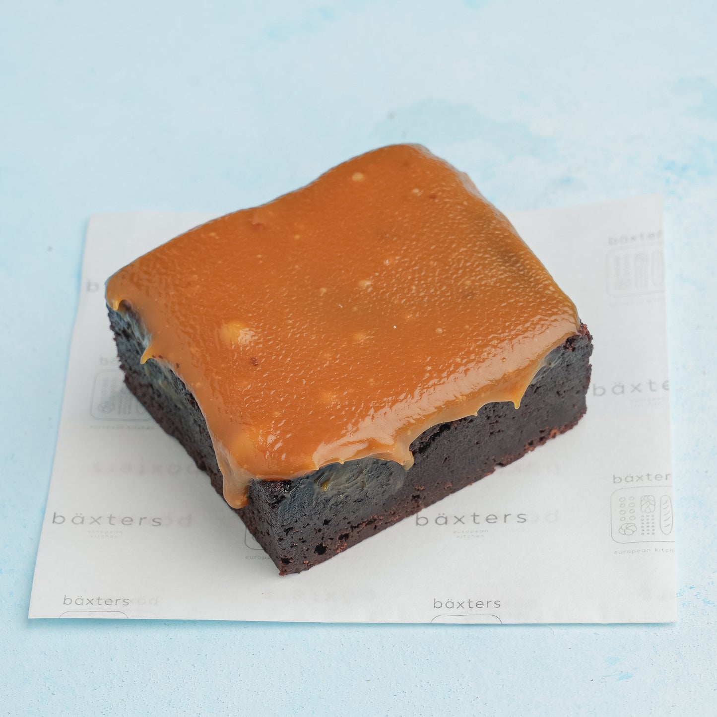 salted caramel belgian brownie